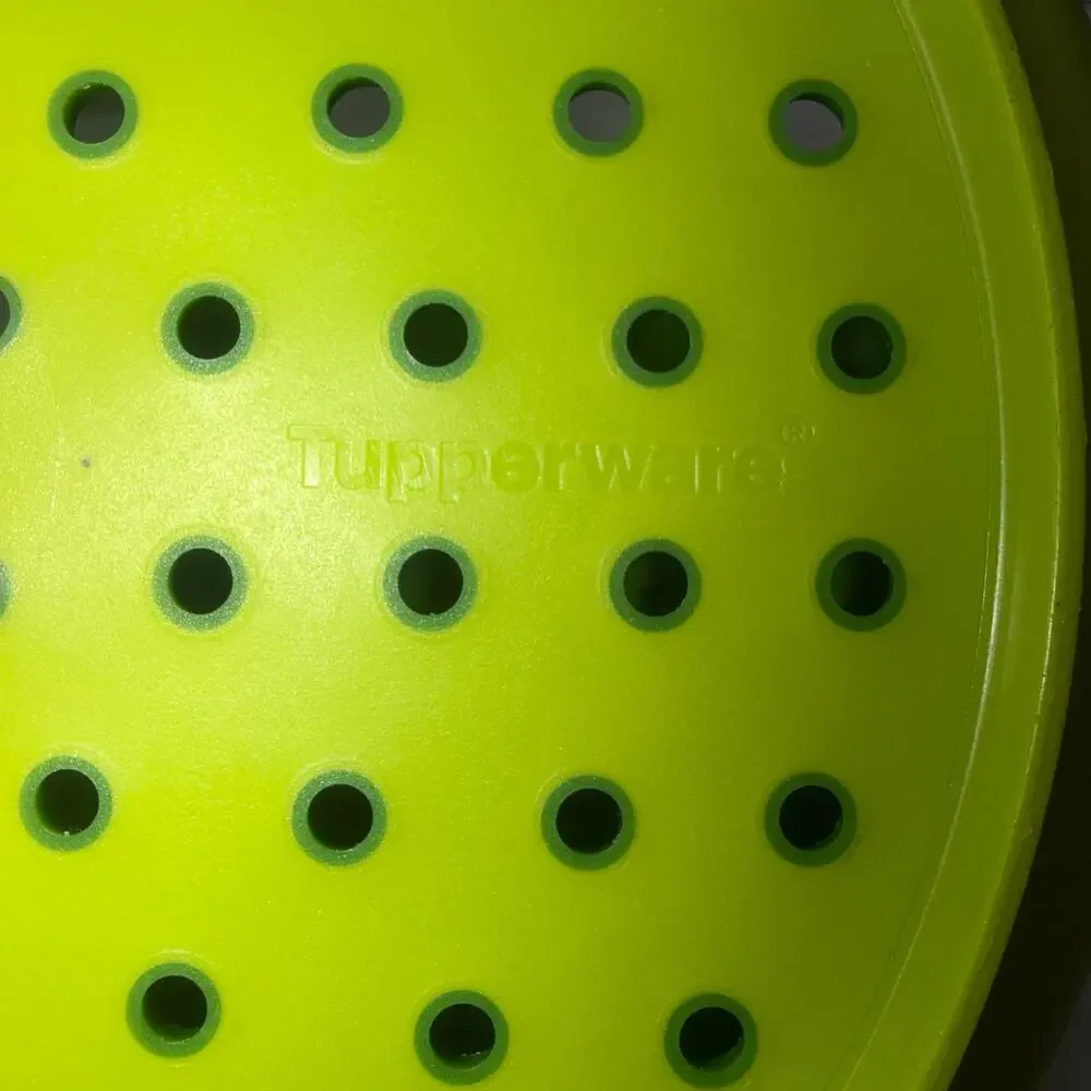 4 pcs Green Tupperware Smart Steamer Microwave Cooker Strainer Colander Bowl
